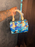 Blue ABC pillow bag