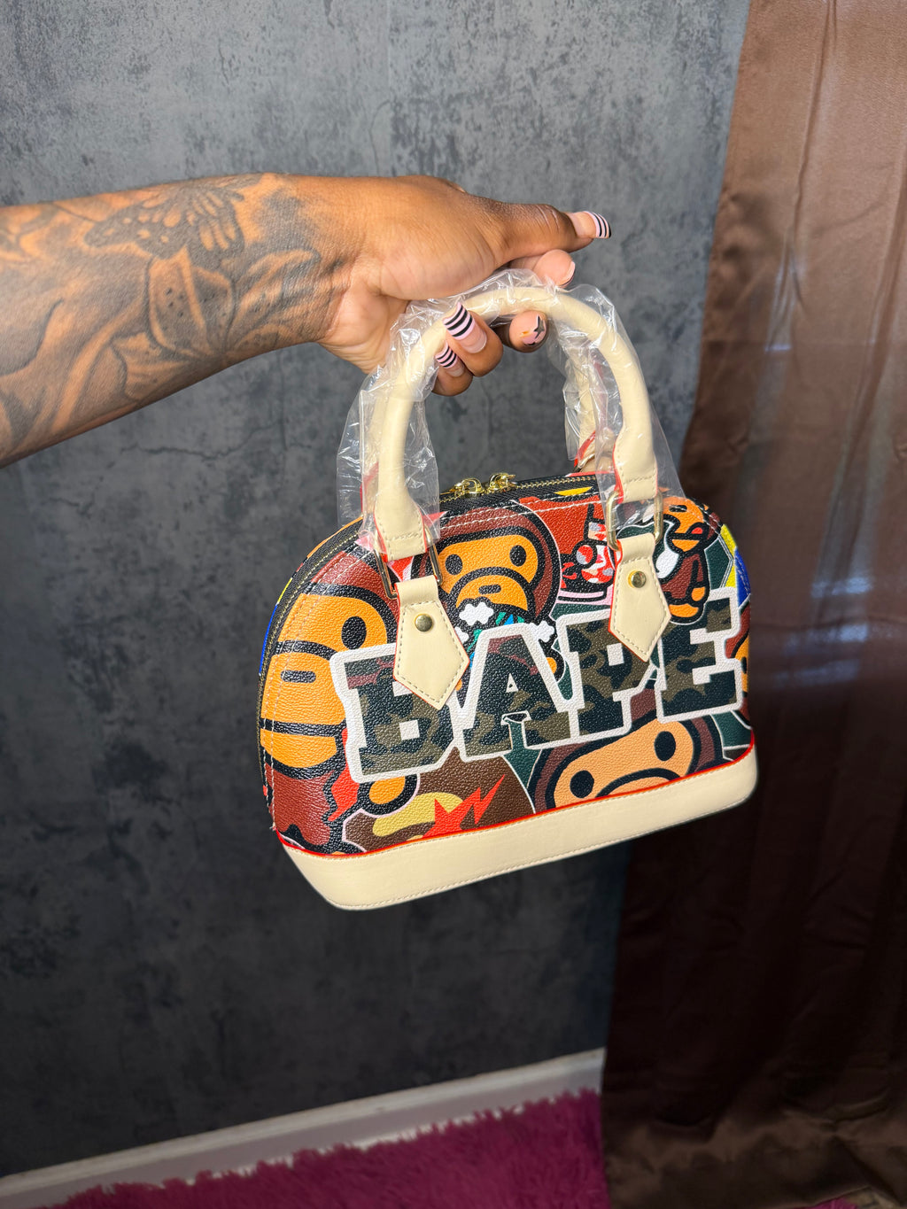 BAPE shell bag