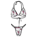 White hello kitty bikini set