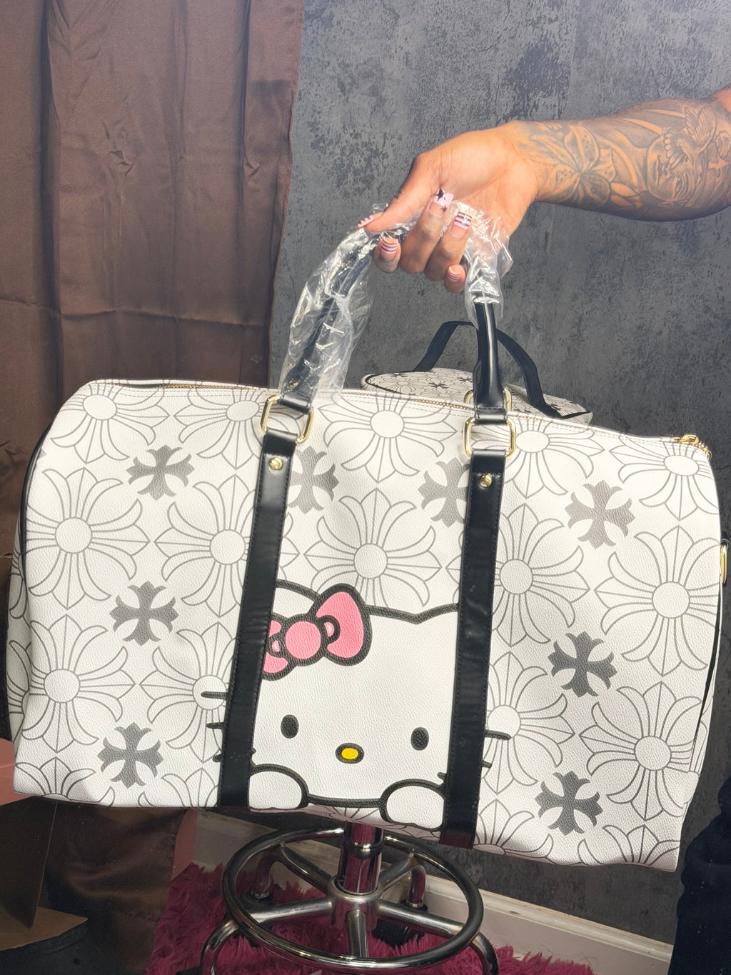 Hk x Chrome Duffle bag